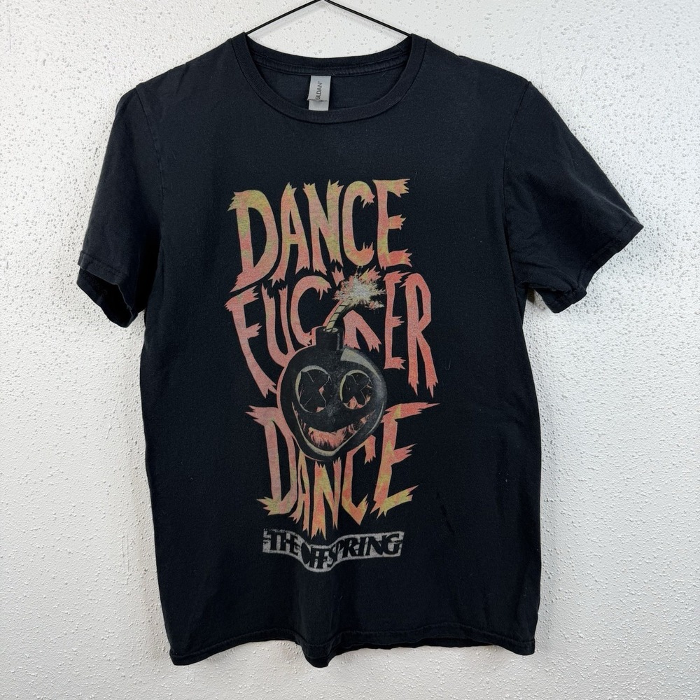 Gildan Softstyle The Offspring "Dance F***er Dance" Tour Graphic T-Shirt Black
